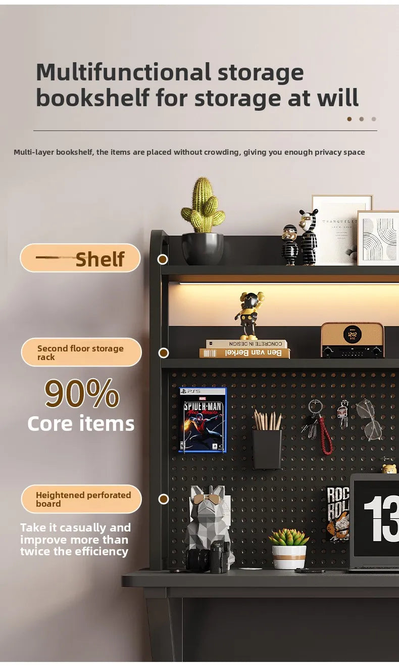 Computer desk Desktop with hole board Desk