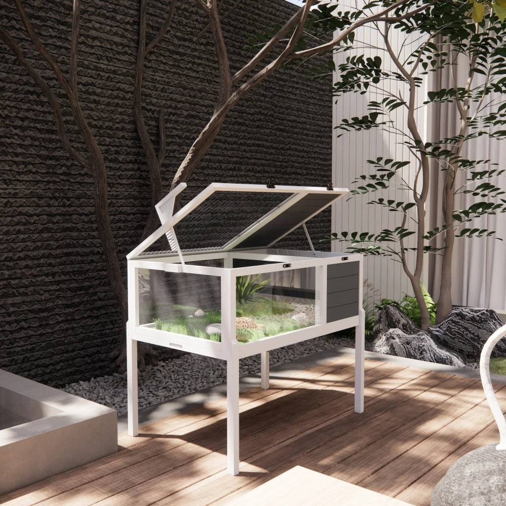 Small Animal Habitat Wooden perfect broader box for baby Chicken or Quail