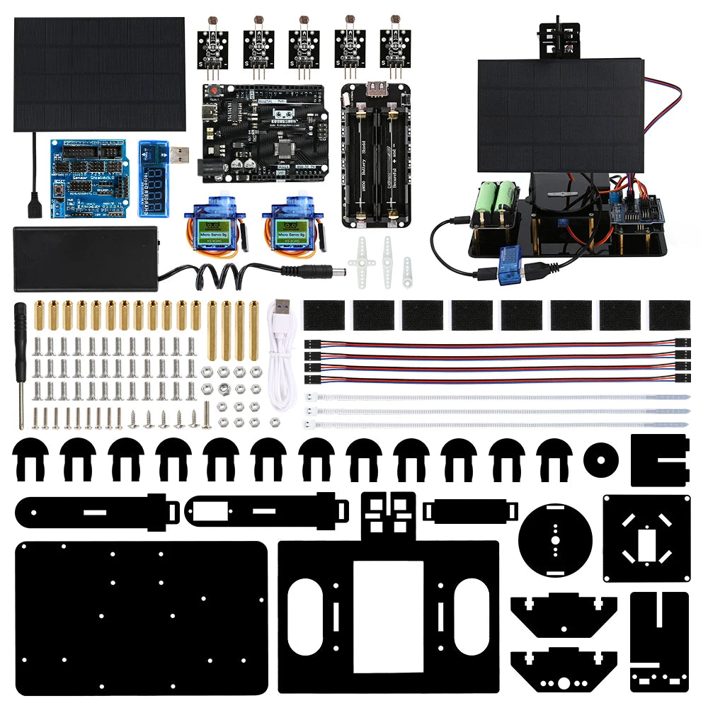 Smart Solar Tracker System Tracking Starter STEM Kit