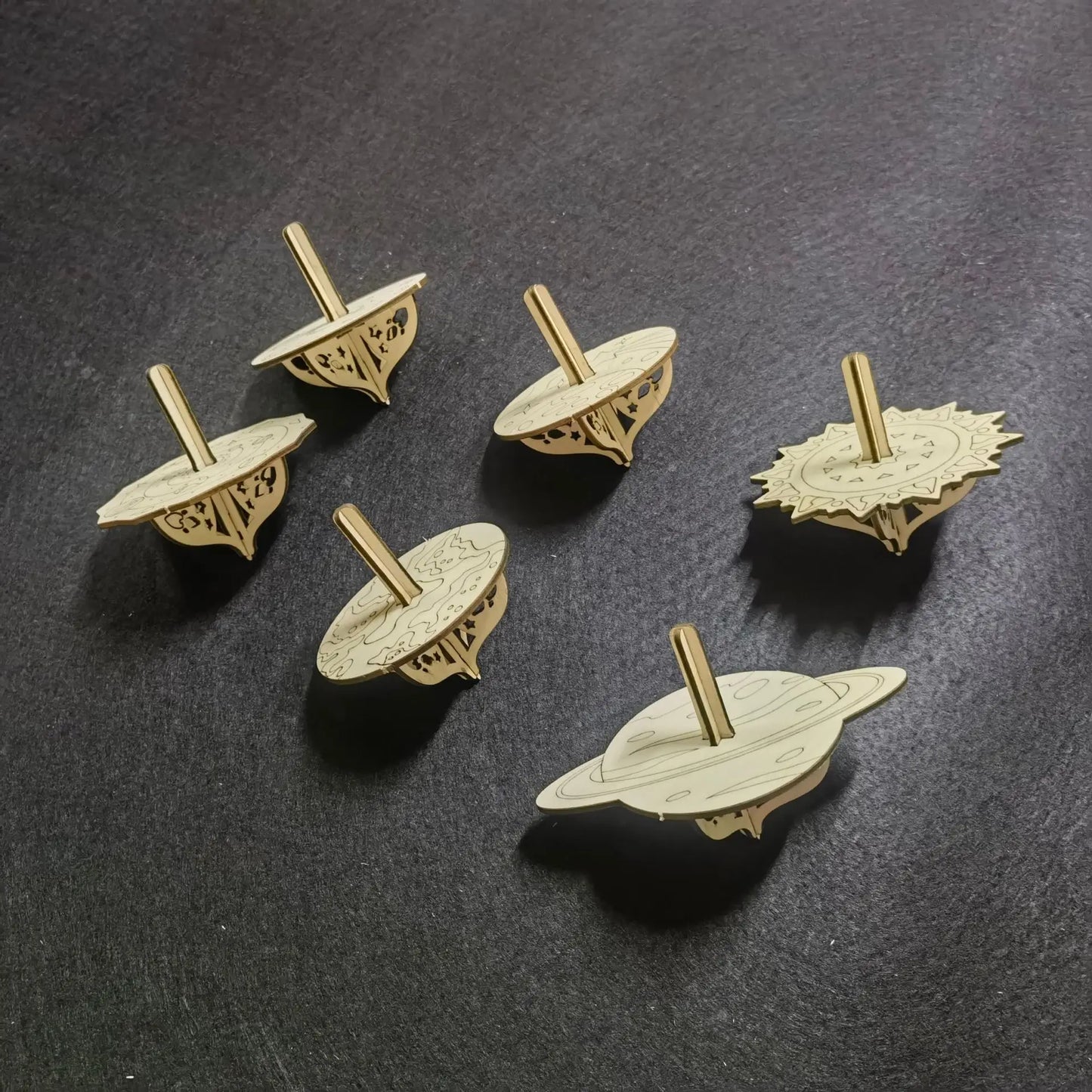 Planetary Gyroscope Assembly Painting STEM Kit