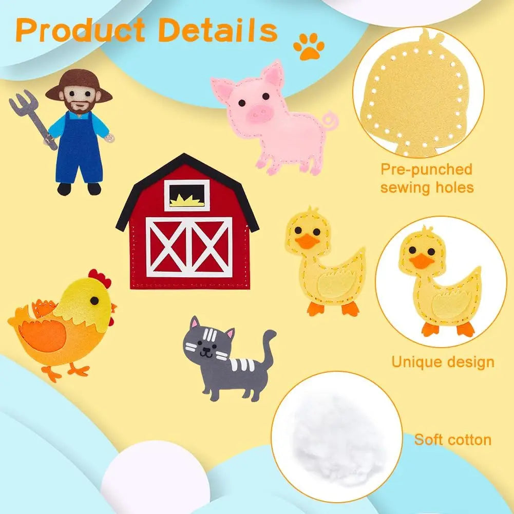 Christmas Sewing Kit Animal Sewing Craft Kit