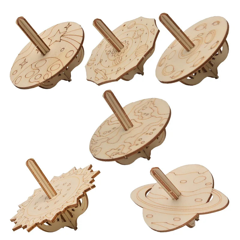 Planetary Gyroscope Assembly Painting STEM Kit