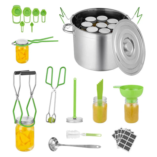 Starter Kit 11-Piece Stainless Steel Water Bath Canner