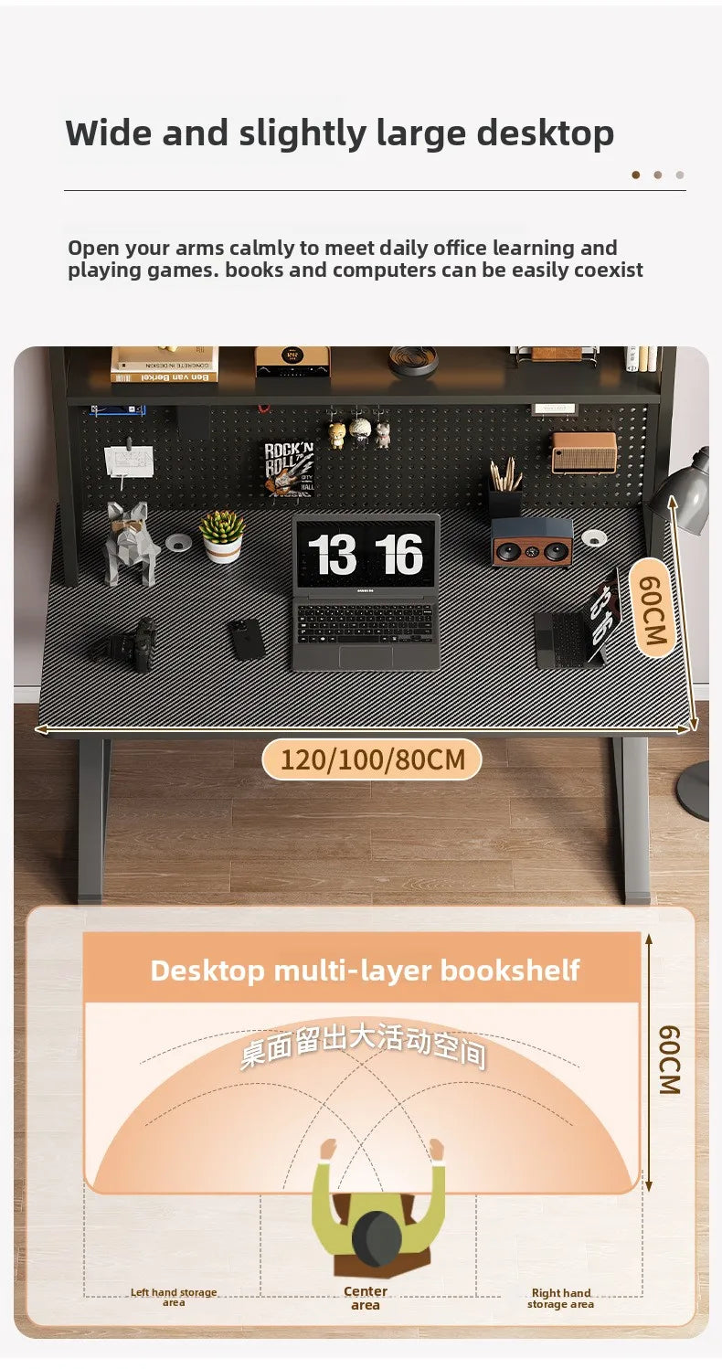Computer desk Desktop with hole board Desk