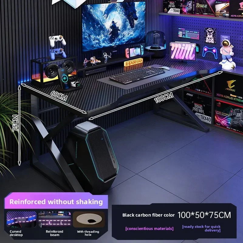 Desk bookshelf integrated desk with hole board