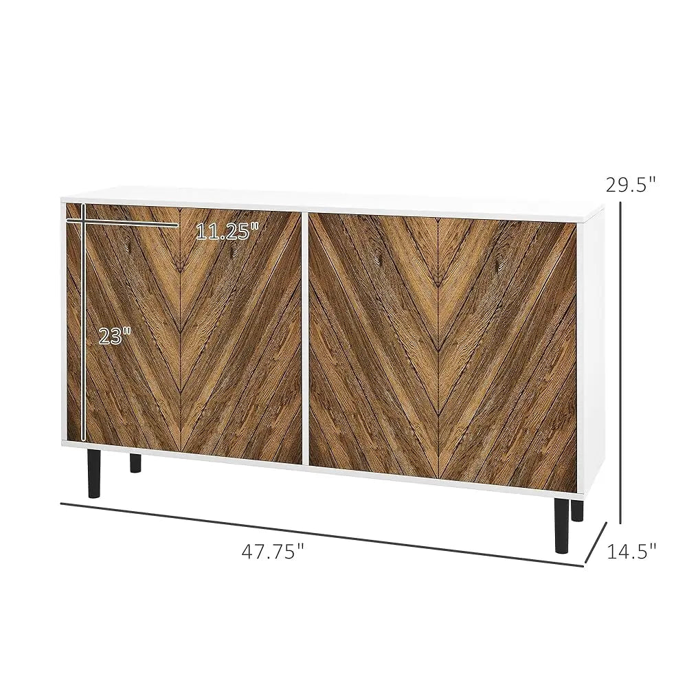 Sideboard cabinet  With Adjustable Shelves