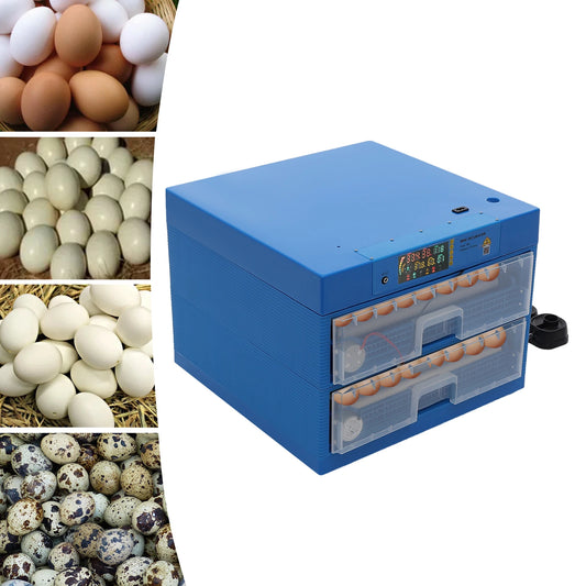 128/192 Chicken Egg Incubator With Automatic Turning & Humidity Control