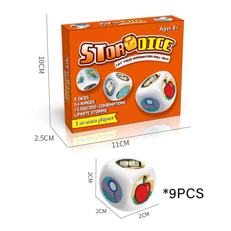 Story Dice Educational manipulative