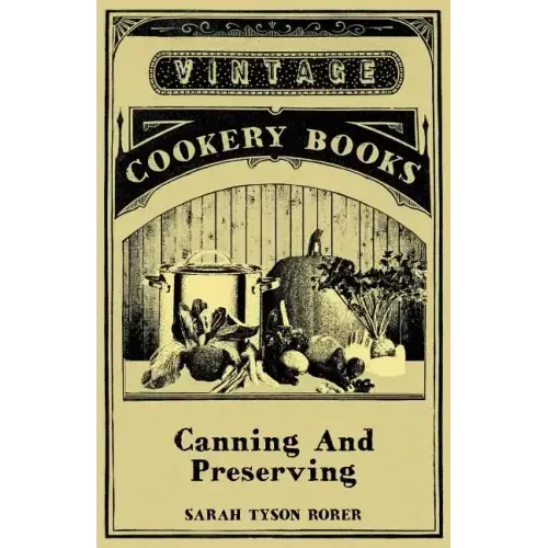 Canning And Preserving