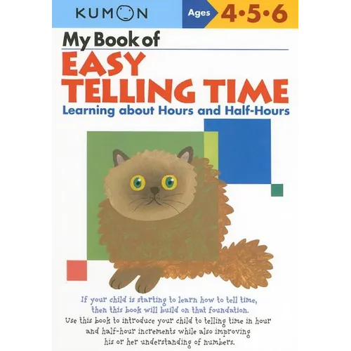 Kumon My Book of Easy Telling Time