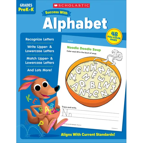 Scholastic Success with Alphabet Workbook