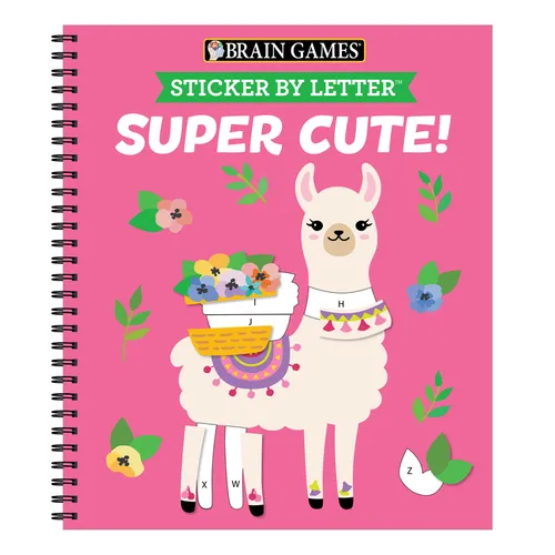 Brain Games - Sticker by Letter: Super Cute!