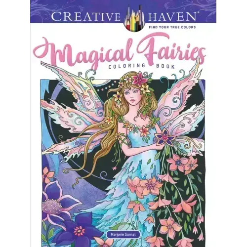 Creative Haven Magical Fairies Coloring Book