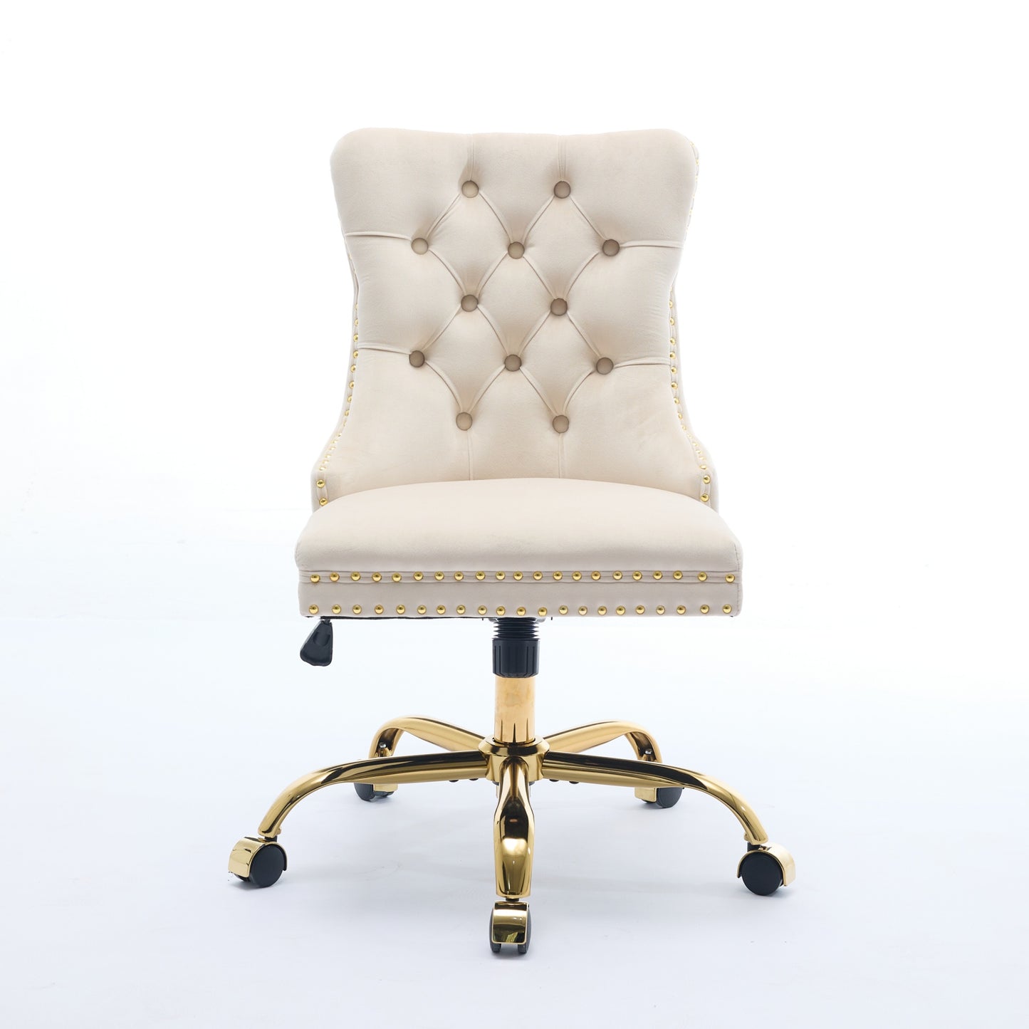 Modern Velvet Upholstered Computer Chair
