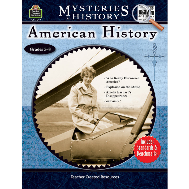 MYSTERIES IN HISTORY AMERICAN HISTORY BOOK
