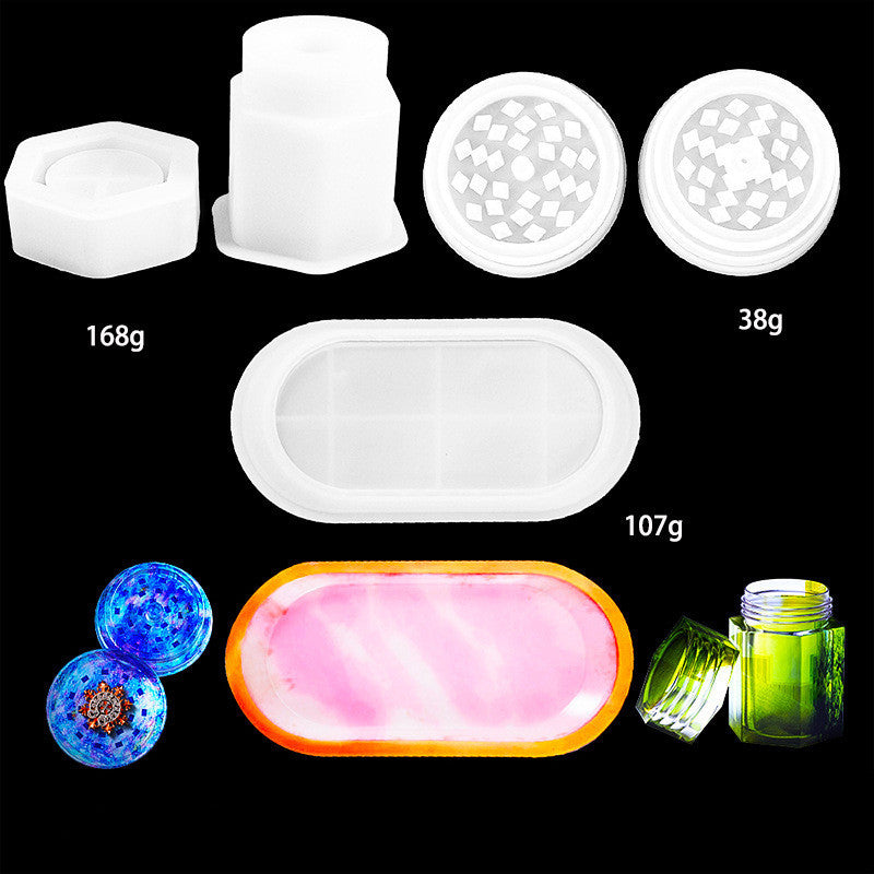 Epoxy Resin Mold Pendant Cube Measuring Cup Stirring Wooden Stick Measuring Cup Ball Silicone