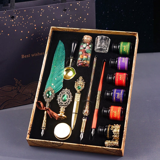 Feather Pen Kit Dipping Pen Craft Set