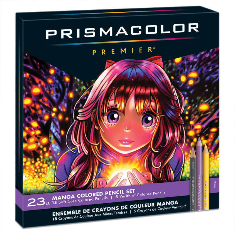 23CT MANGA COLORED PENCIL SET PRISMACOLOR PREMIER