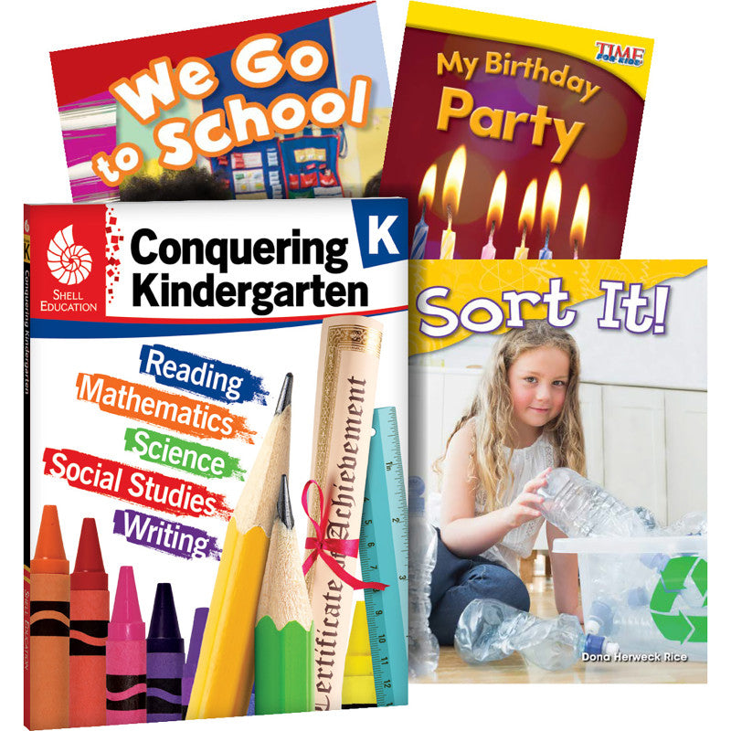 CONQUERING KINDERGARTEN 4-BOOK SET