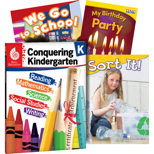 CONQUERING KINDERGARTEN 4-BOOK SET