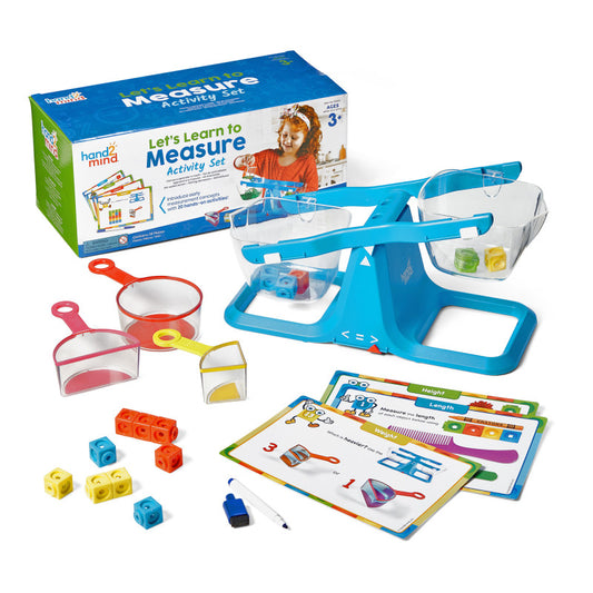 LETS LEARN TO MEASURE ACTIVITY SET MANIPULATIVE