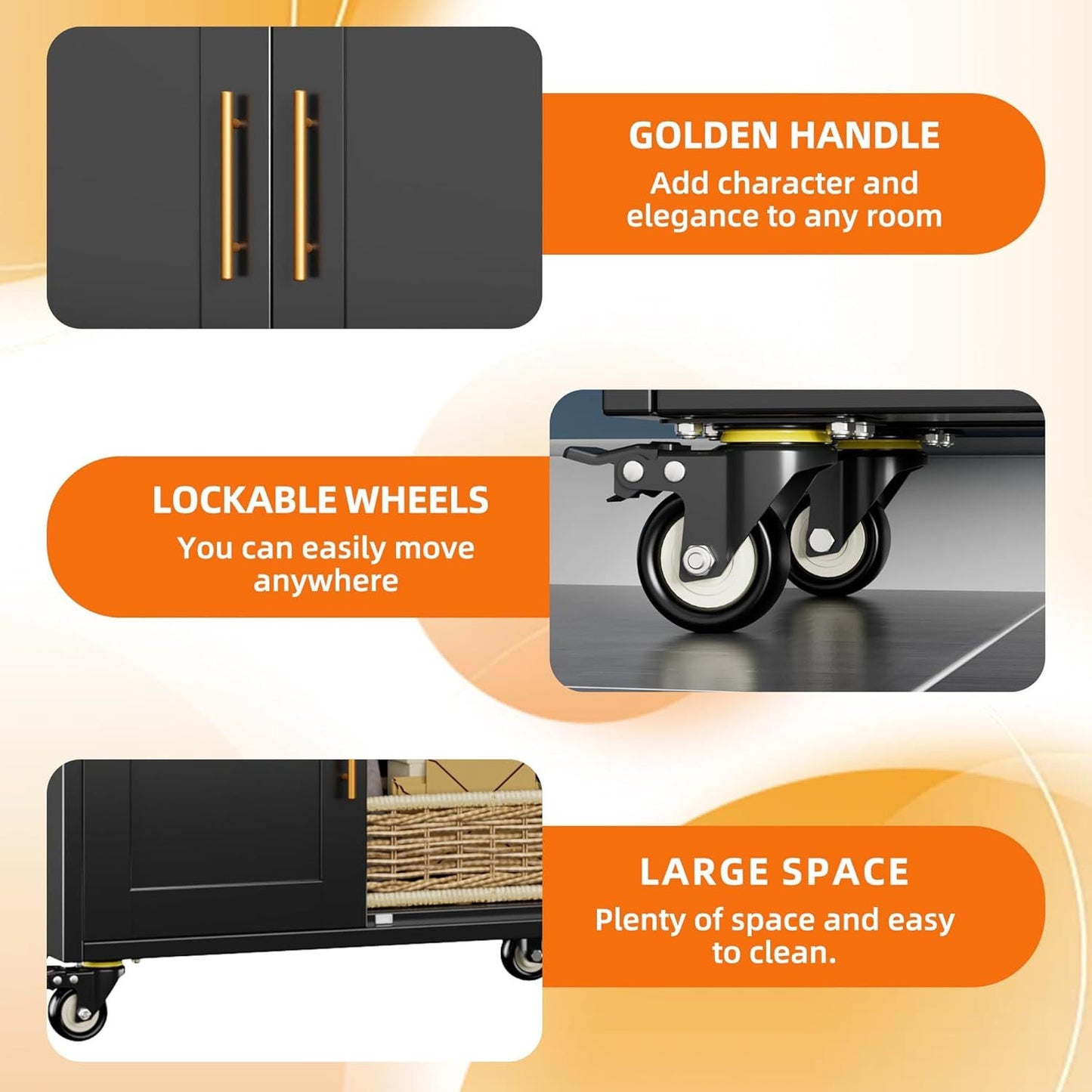 Metal Arched Bookcase With Wheels