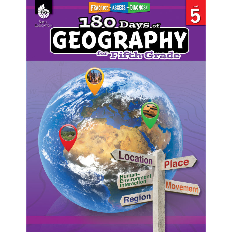 180 DAYS OF GEOGRAPHY GRADE 5 HISTORY BOOK