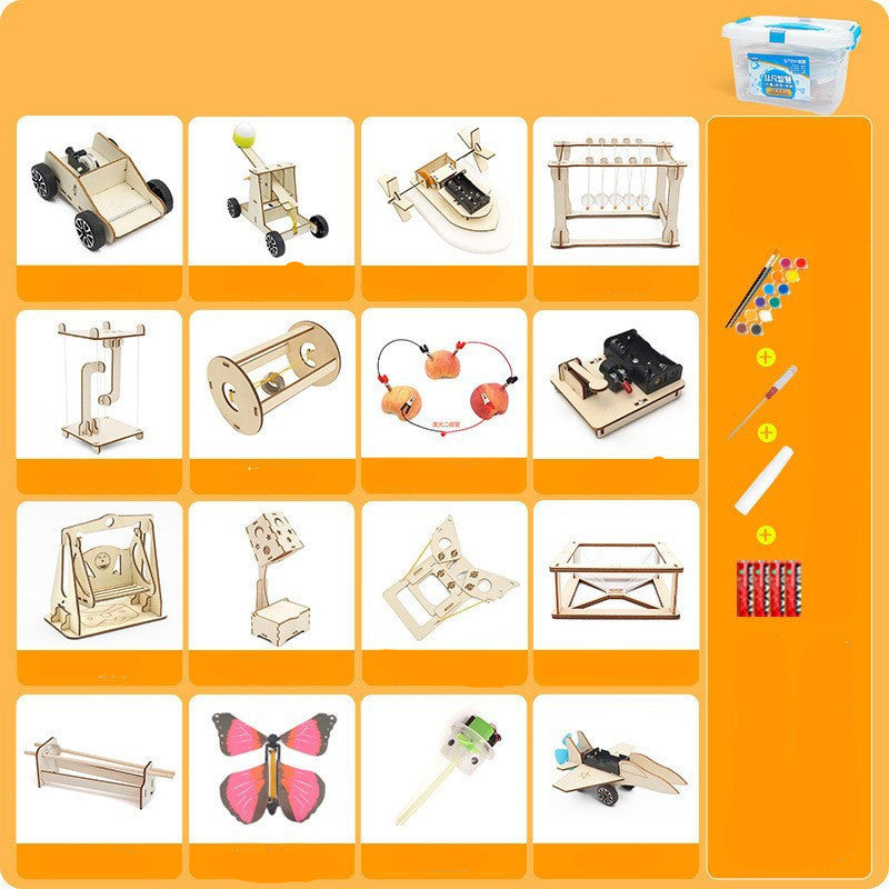 Physical Science Equipment Experimental Materials Pack STEM DIY Kit (Large Kit)