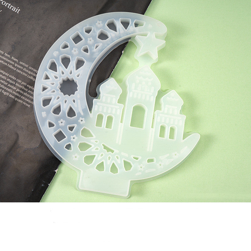 Home Fashion DIY Crystal Epoxy Moon Mould