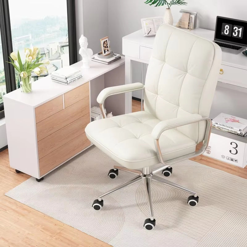 Computer Leather Desk Office Chair