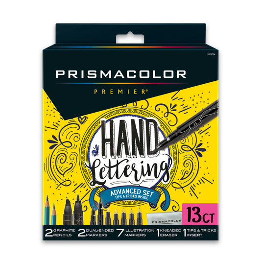 HAND LETTERING ADVANCED SET 13CT PRISMACOLOR PREMIER