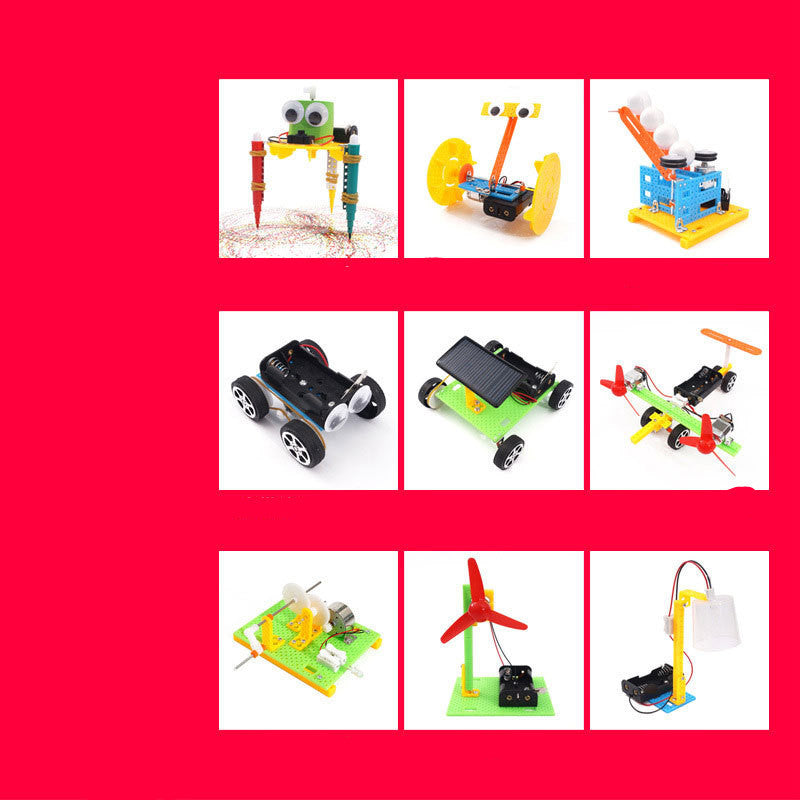 DIY Puzzle Assembling Building Blocks STEM Kit