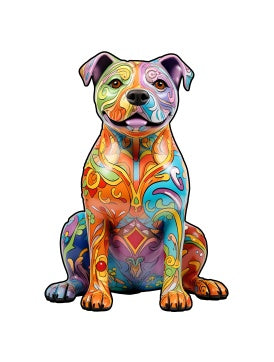 Dog Wooden Puzzles STEM KIt