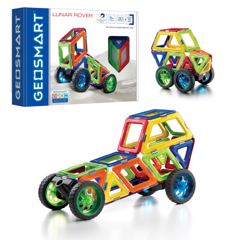 LUNAR ROVER 30PC MAGNETIC CONSTRUCTION  STEM KIT
