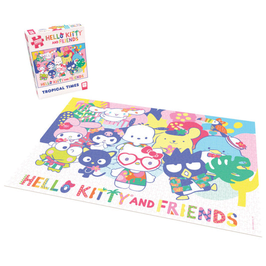HELLO KITTY & FRIENDS 1000PC PUZZLE TROPICAL TIMES