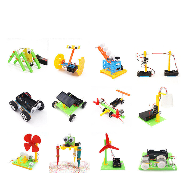 DIY Puzzle Assembling Building Blocks STEM Kit
