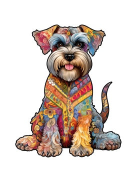 Dog Wooden Puzzles STEM KIt