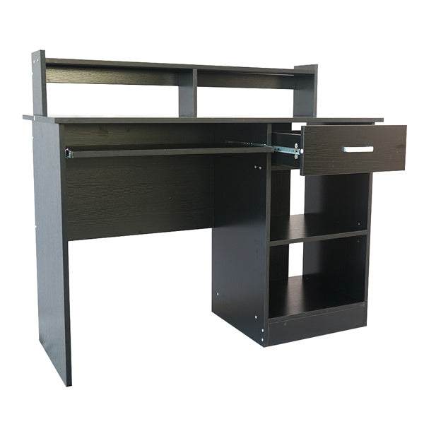 Simple Desk with drawer and shelfs