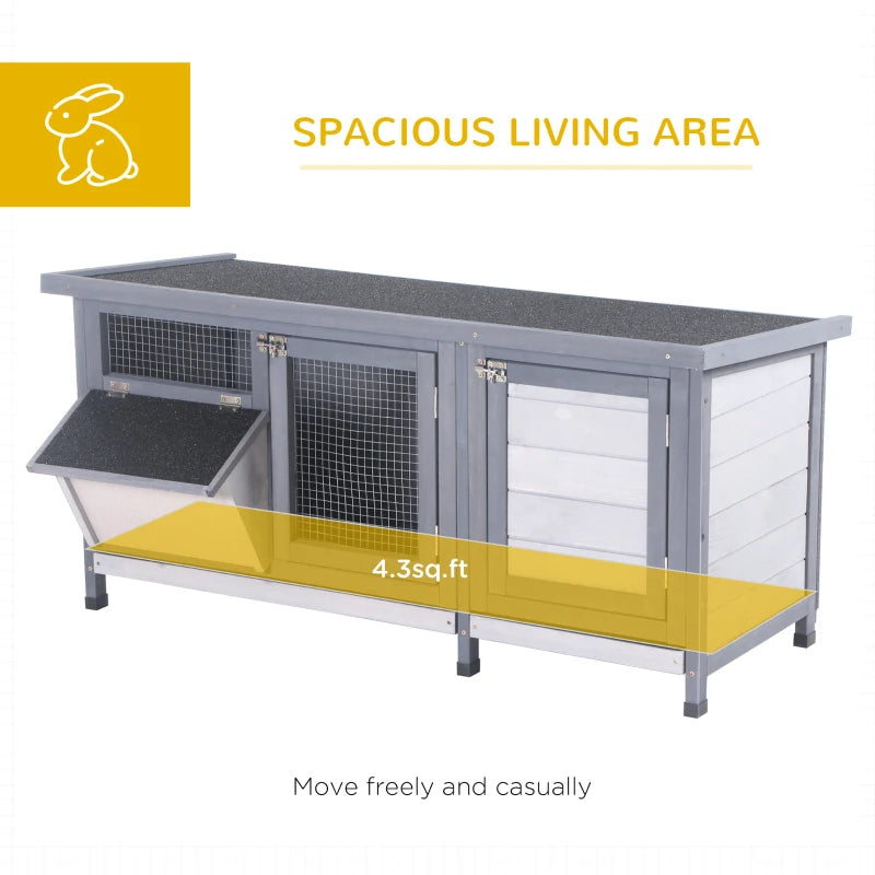 Wooden Rabbit Hutch
