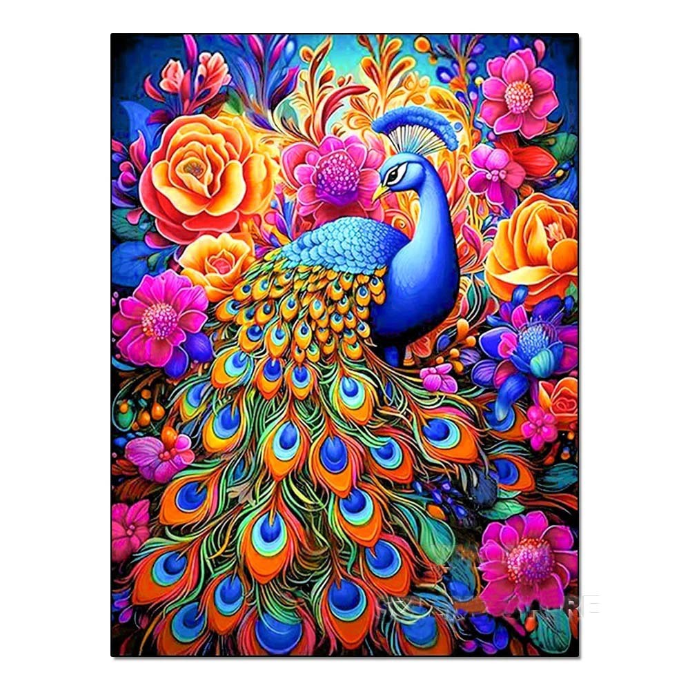 Diamond Painting Colorful Animals