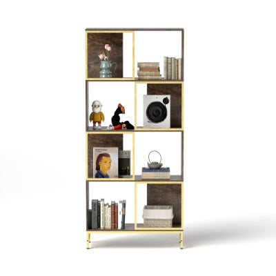 4-Tier Industrial Bookcase