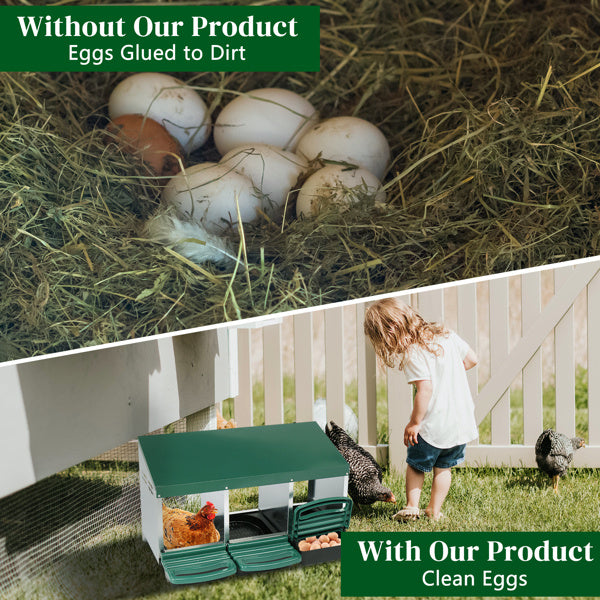 Three compartment Chicken Nesting Box