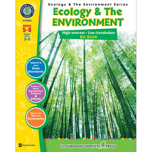 ECOLOGY & THE ENVIRONMENT SERIES ECOLOGY & ENVIRONMENTS BIG SCIENCE BOOK