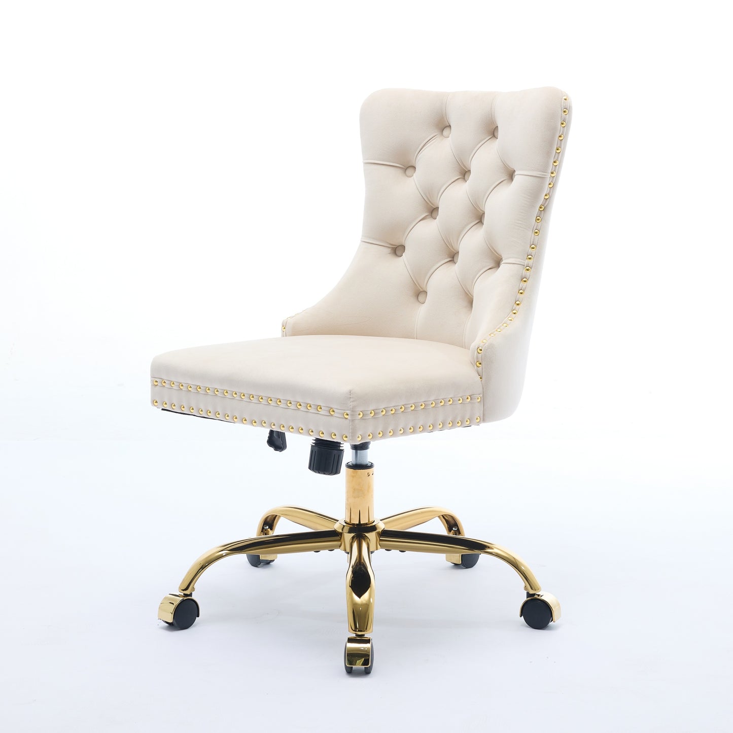 Modern Velvet Upholstered Computer Chair
