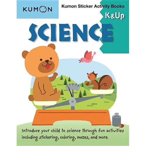 Kumon Sticker Activity Books: Science K & Up