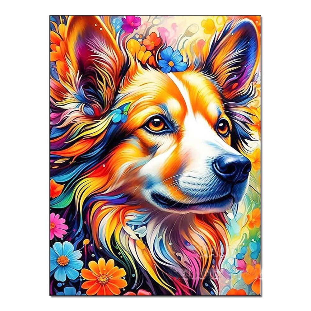 Diamond Painting Colorful Animals