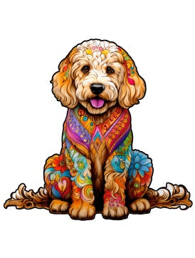 Dog Wooden Puzzles STEM KIt
