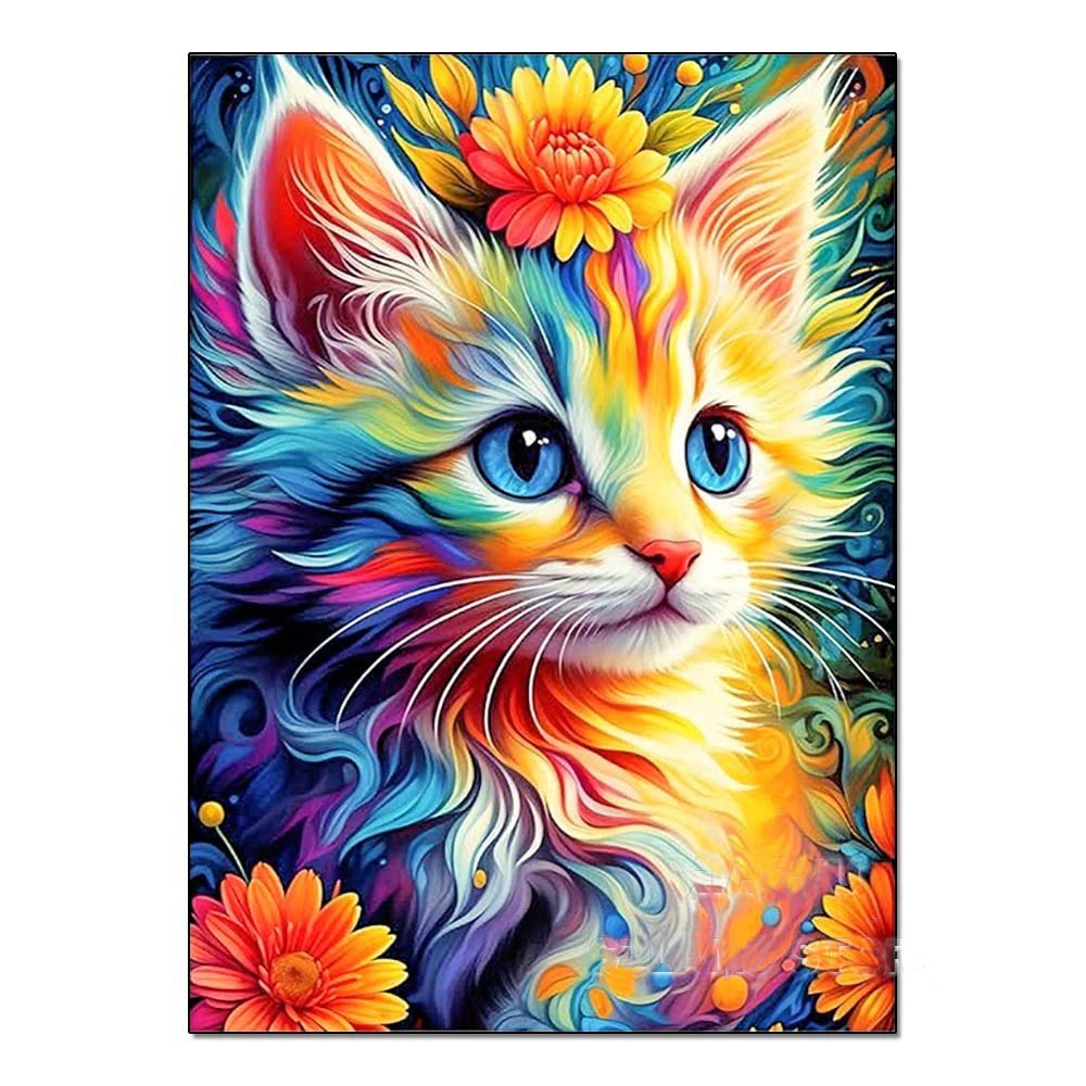 Diamond Painting Colorful Animals