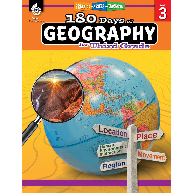 180 DAYS OF GEOGRAPHY GRADE 3 HISTORY BOOK