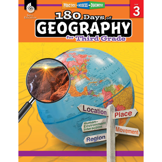 180 DAYS OF GEOGRAPHY GRADE 3 HISTORY BOOK